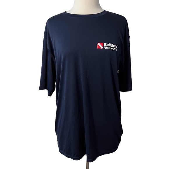 Builders First Source Dry Fit Tee Large - Picture 1 of 5
